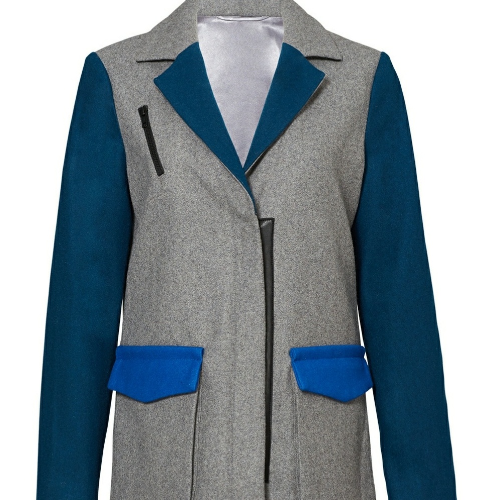 Archie Colorblock Coat - Picture 4 of 4